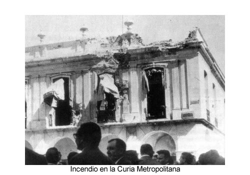 incendio de la curia metropolitana